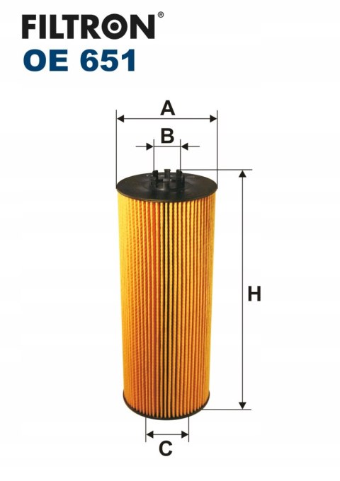 Filtron OE 651 Filtr oleju