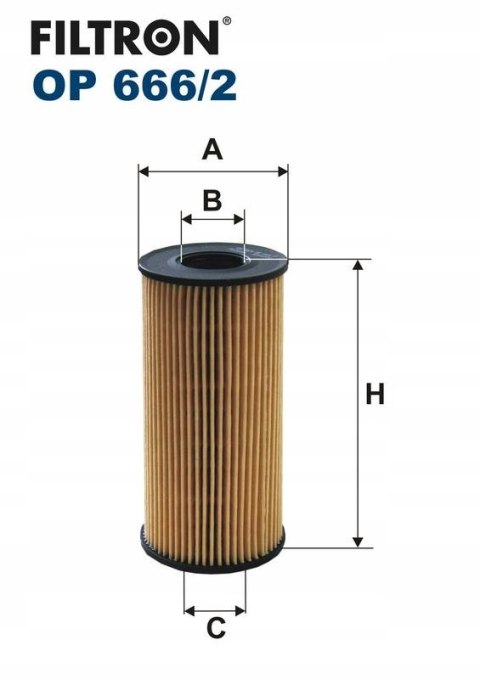 Filtron OE 666/2 Filtr oleju