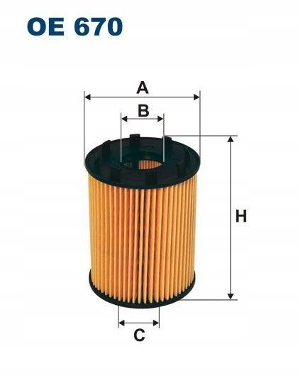 Filtron OE 670 Filtr oleju