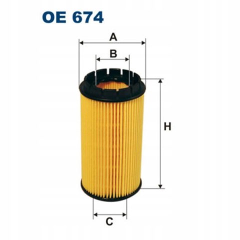 Filtron OE 674 Filtr oleju