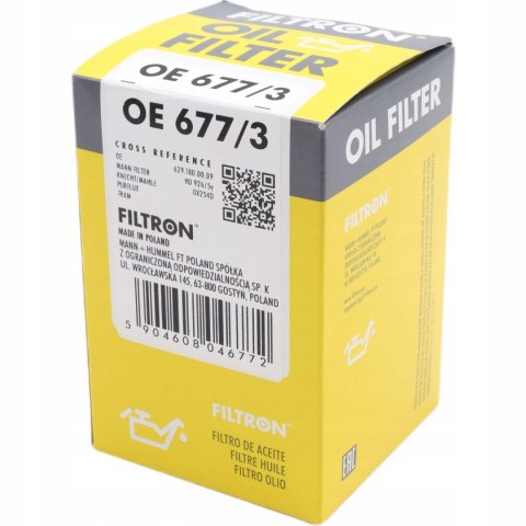 Filtron OE 677/3 Filtr oleju