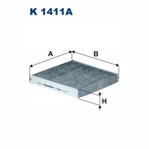 Filtr kabinowy FILTRON K 1411A