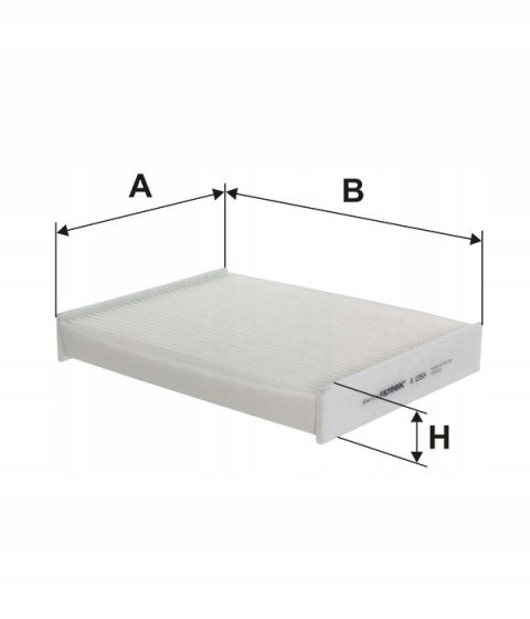 Filtron K 1355 Filtr, wentylacja przestrzeni pasażerskiej