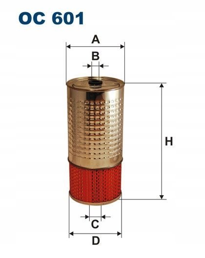Filtron OC 601 Filtr oleju