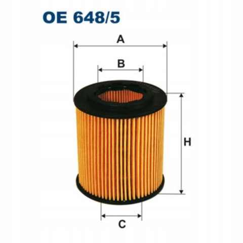 Filtron OE 648/5 Filtr oleju