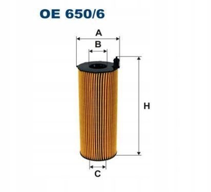 Filtron OE 650/6 Filtr oleju
