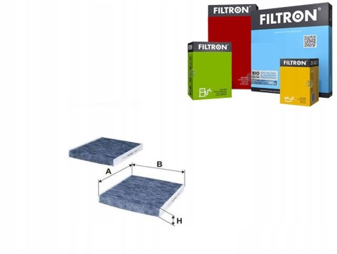 Filtr Kabinowy Węglowy Filtron K1260A-2X
