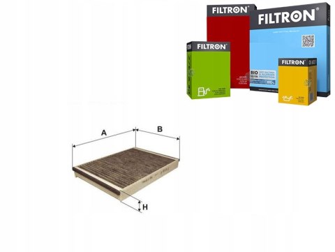 Filtron K 1237A Filtr, wentylacja przestrzeni pasażerskiej