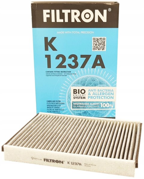 Filtron K 1237A Filtr, wentylacja przestrzeni pasażerskiej