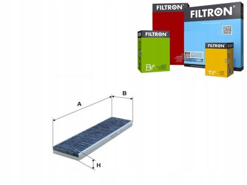 Filtron K 1239A Filtr, wentylacja przestrzeni pasażerskiej