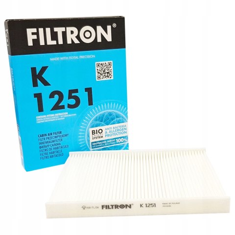 Filtron K 1251 Filtr, wentylacja przestrzeni pasażerskiej