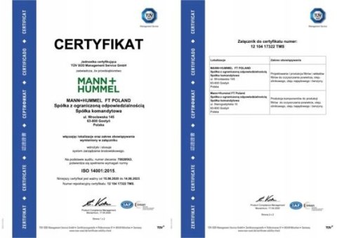 Filtron K 1316A Filtr, wentylacja przestrzeni pasażerskiej