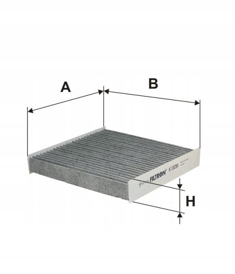 Filtron K 1321A Filtr, wentylacja przestrzeni pasażerskiej