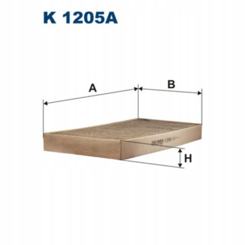 FILTR KABINOWY K 1205A FILTRON