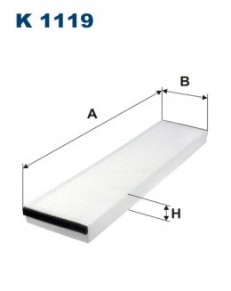 Filtron K 1119 Filtr, wentylacja przestrzeni pasażerskiej