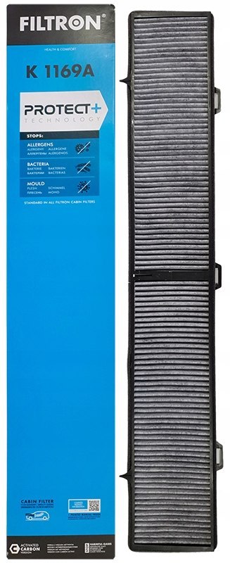 Filtron K 1169A Filtr, wentylacja przestrzeni pasażerskiej