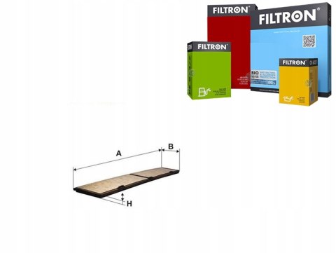 Filtron K 1169A Filtr, wentylacja przestrzeni pasażerskiej