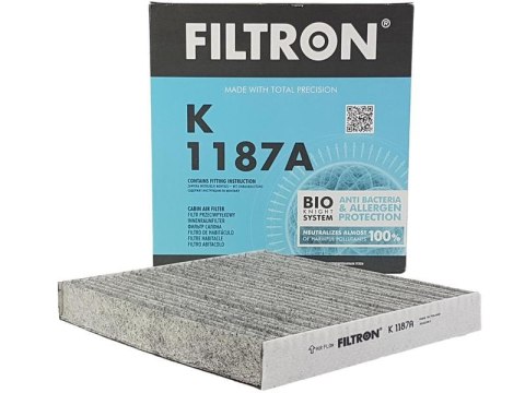 Filtron K 1187A Filtr, wentylacja przestrzeni pasażerskiej