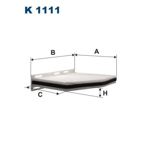 FILTR KABINOWY K 1111 FILTRON