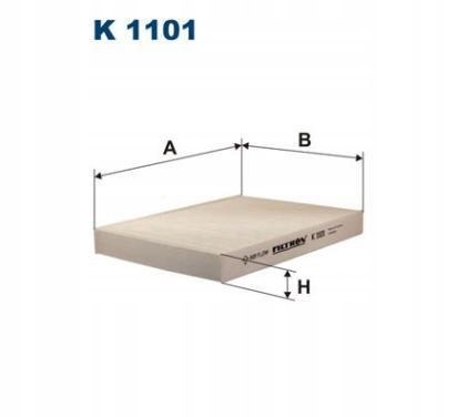Filtr kabinowy Filtron K 1101