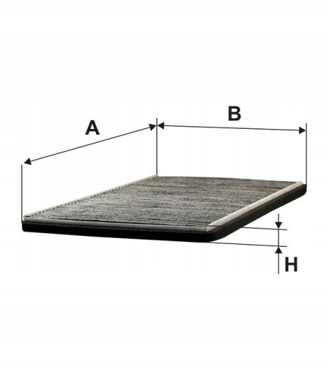 Filtron K 1002A Filtr, wentylacja przestrzeni pasażerskiej