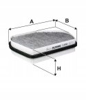 Filtron K 1016A Filtr, wentylacja przestrzeni pasażerskiej