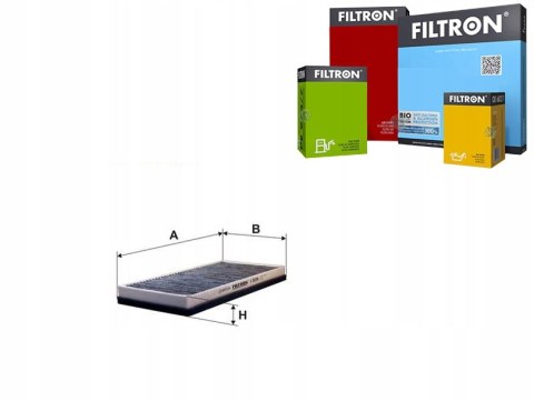 Filtron K 1020A Filtr, wentylacja przestrzeni pasażerskiej