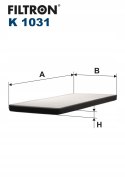 Filtron K 1031 Filtr, wentylacja przestrzeni pasażerskiej