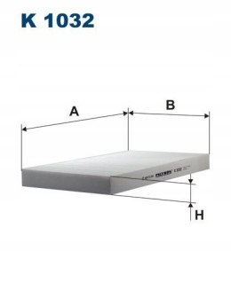 Filtron K 1032 Filtr, wentylacja przestrzeni pasażerskiej