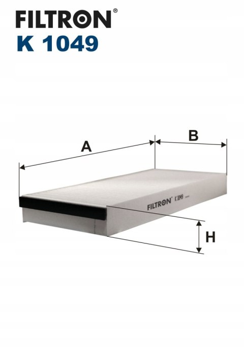 Filtron K 1049 Filtr, wentylacja przestrzeni pasażerskiej