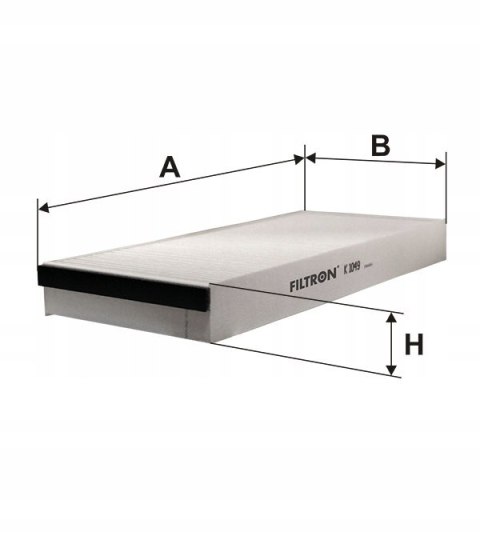Filtron K 1049 Filtr, wentylacja przestrzeni pasażerskiej
