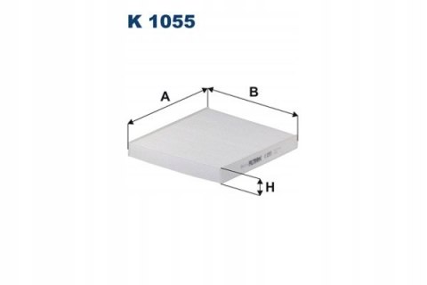 Filtron K 1055 Filtr, wentylacja przestrzeni pasażerskiej