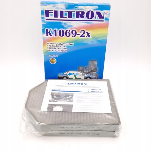 Filtron K 1069-2x Filtr, wentylacja przestrzeni pasażerskiej