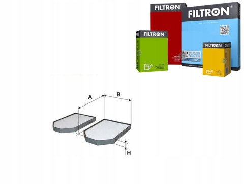 Filtron K 1069-2x Filtr, wentylacja przestrzeni pasażerskiej