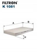 Filtron K 1081 Filtr, wentylacja przestrzeni pasażerskiej