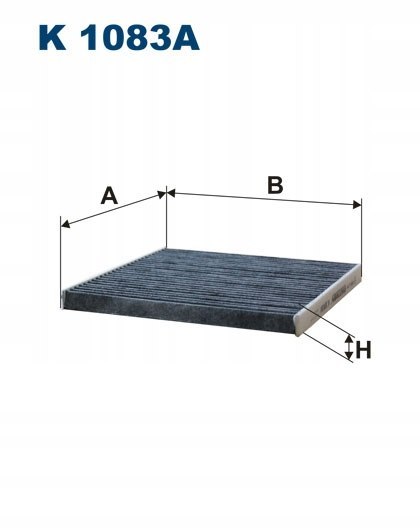 Filtron K 1083A Filtr, wentylacja przestrzeni pasażerskiej