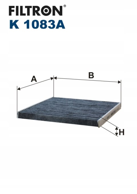 Filtron K 1083A Filtr, wentylacja przestrzeni pasażerskiej