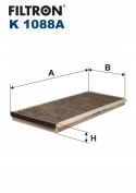 Filtron K 1088A Filtr, wentylacja przestrzeni pasażerskiej
