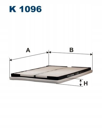 Filtron K 1096 Filtr, wentylacja przestrzeni pasażerskiej