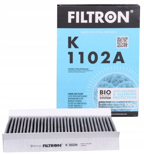 Filtron K 1102A Filtr, wentylacja przestrzeni pasażerskiej