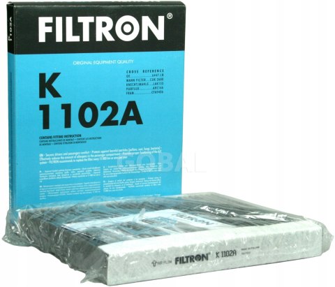 Filtron K 1102A Filtr, wentylacja przestrzeni pasażerskiej