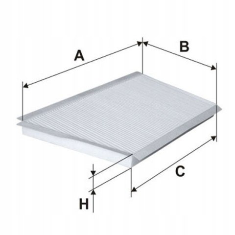 Filtron K 1106 Filtr, wentylacja przestrzeni pasażerskiej