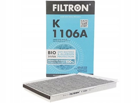 Filtron K 1106A Filtr, wentylacja przestrzeni pasażerskiej