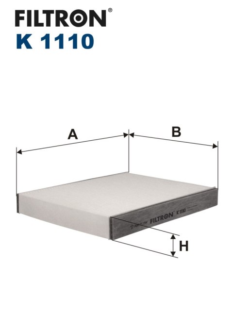 Filtron K 1110 Filtr, wentylacja przestrzeni pasażerskiej