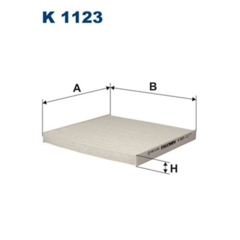 Filtron K 1123 Filtr, wentylacja przestrzeni pasażerskiej
