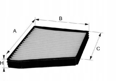Filtron K 1011 Filtr, wentylacja przestrzeni pasażerskiej
