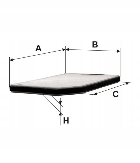 Filtron K 1022 Filtr, wentylacja przestrzeni pasażerskiej