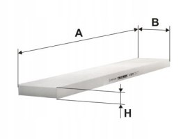 Filtron K 1024 Filtr, wentylacja przestrzeni pasażerskiej