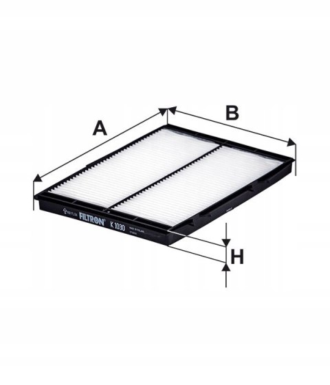 Filtron K 1030 Filtr, wentylacja przestrzeni pasażerskiej