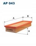 Filtron AP 043 Filtr powietrza
